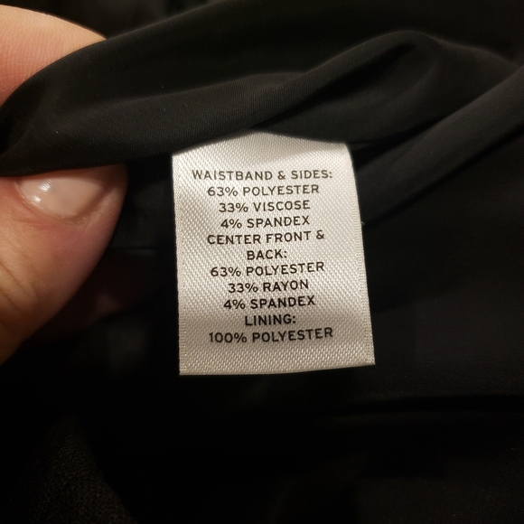 Halogen Panel Pencil Zipper Skirt - Sz 6 - Picture 6 of 9